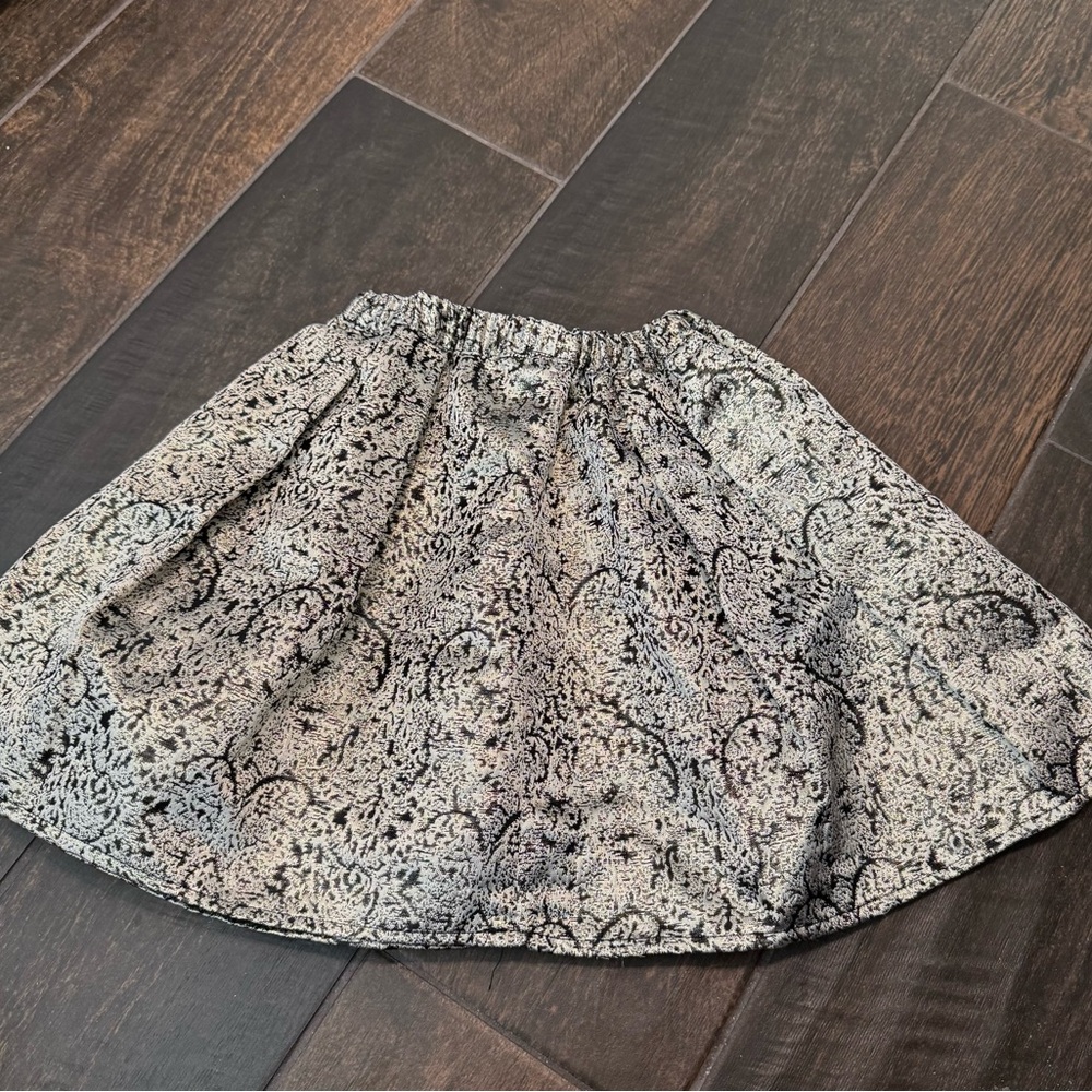 GUC NBC Apparel England Gold Damask Skirt